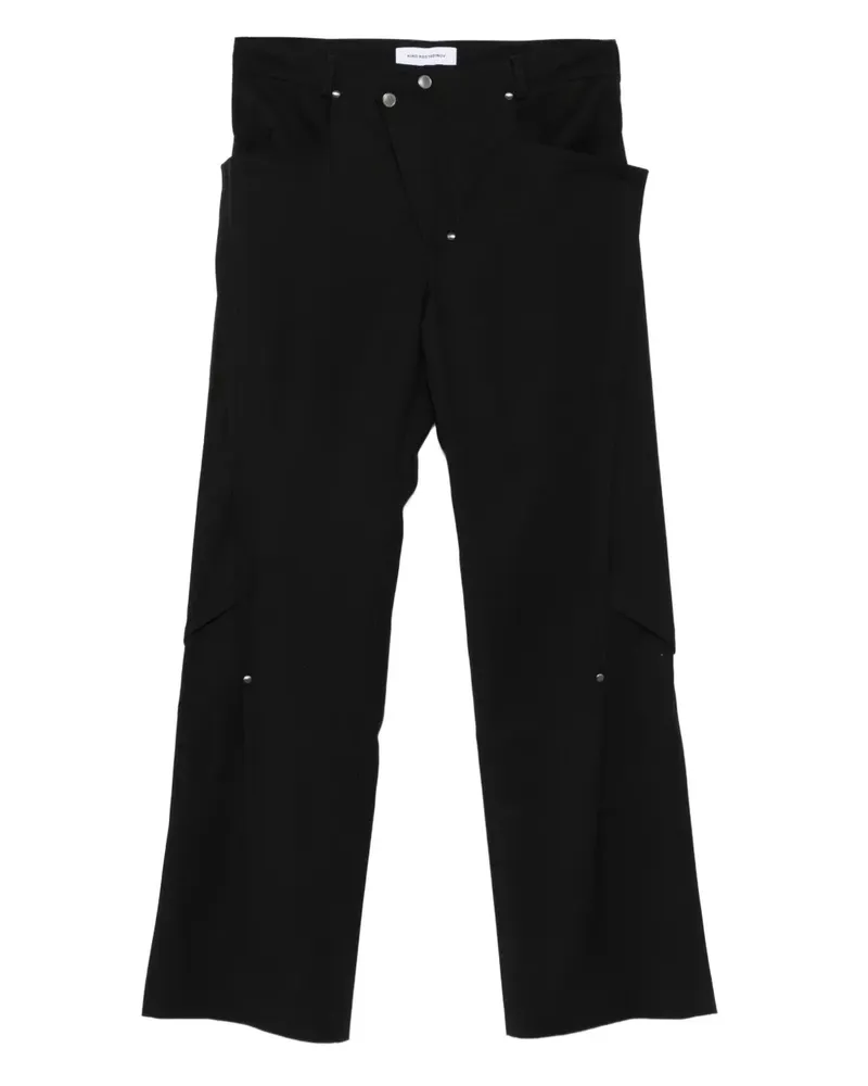 KIKO KOSTADINOV Hose mit Nieten - Schwarz Schwarz
