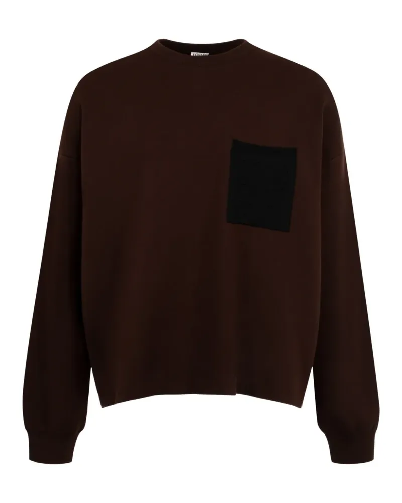 Loewe Anagram Pullover - Braun Braun