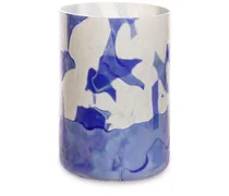 Nougat Murano Glas Set - Blau