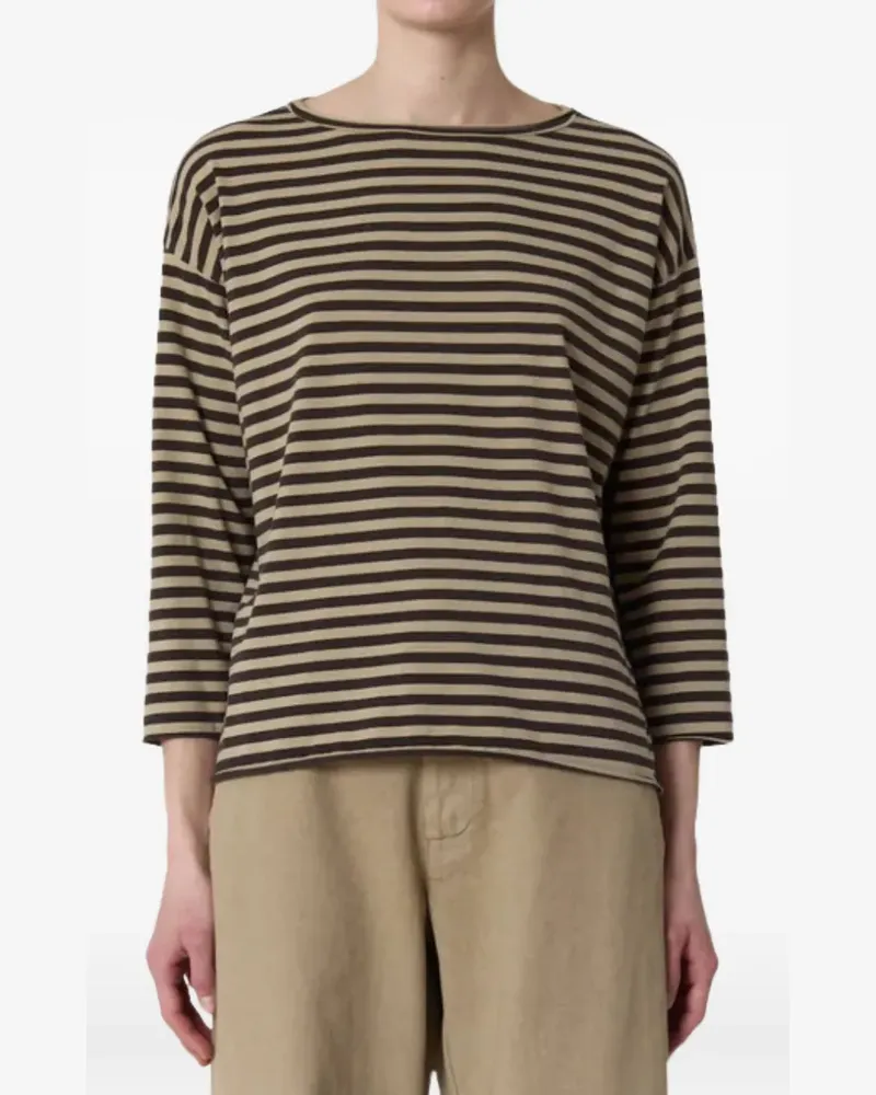 LABO.ART Lolita striped T-shirt - Braun Braun