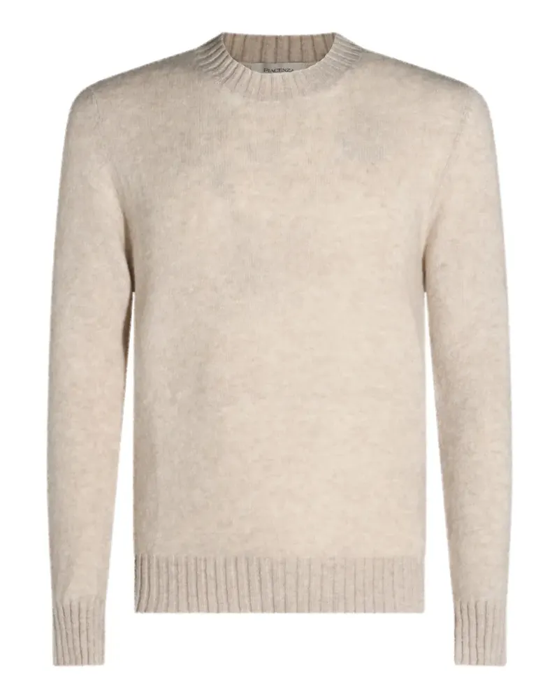 Piacenza Cashmere Pullover mit gebürstetem Effekt - Nude Nude