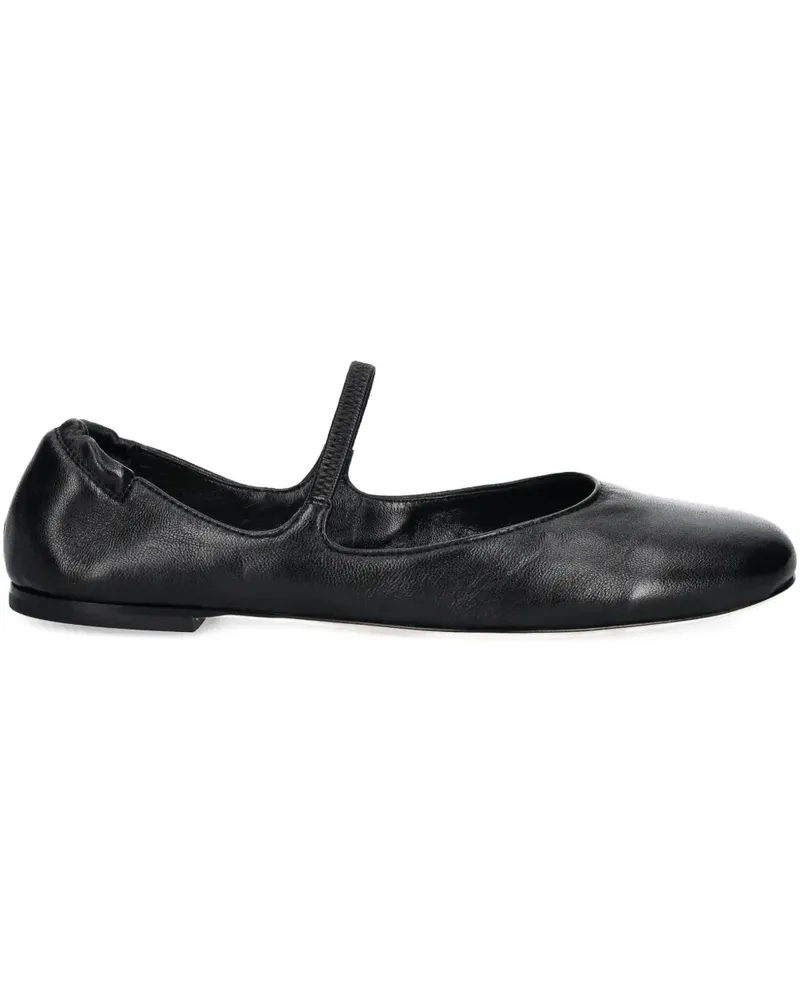 Attilio Giusti Leombruni Iris Ballerinas - Schwarz Schwarz