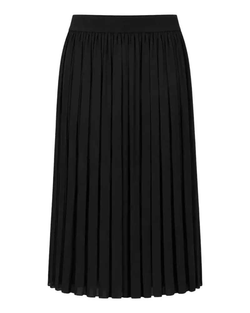 Jucca pleated midi skirt - Schwarz Schwarz