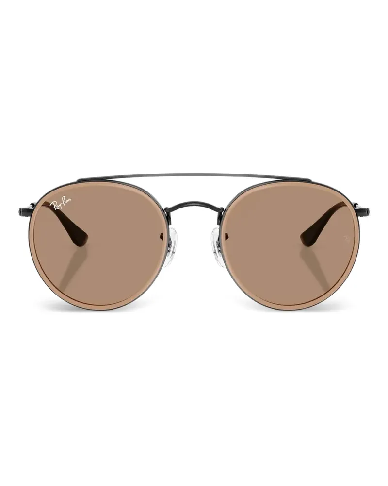 Ray Ban round-frame sunglasses - Schwarz Schwarz