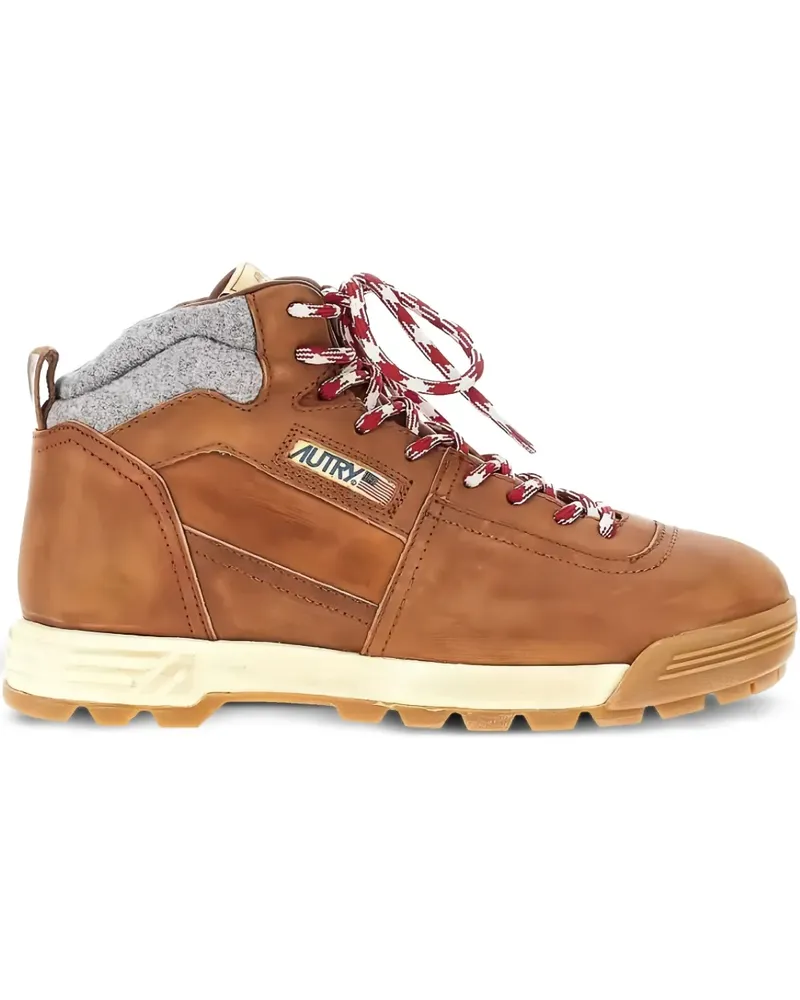 AUTRY lace-up hiking boots - Braun Braun