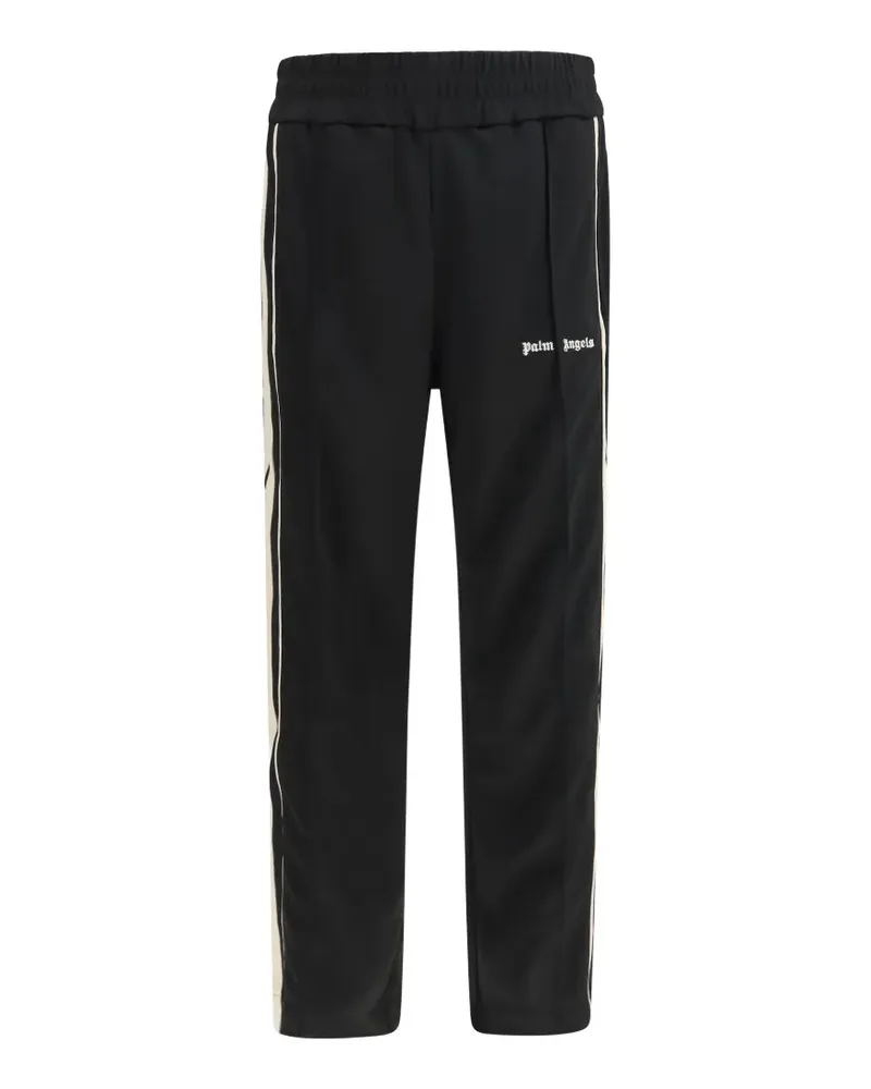 Palm Angels logo-detail stripe-detail track pants - Schwarz Schwarz