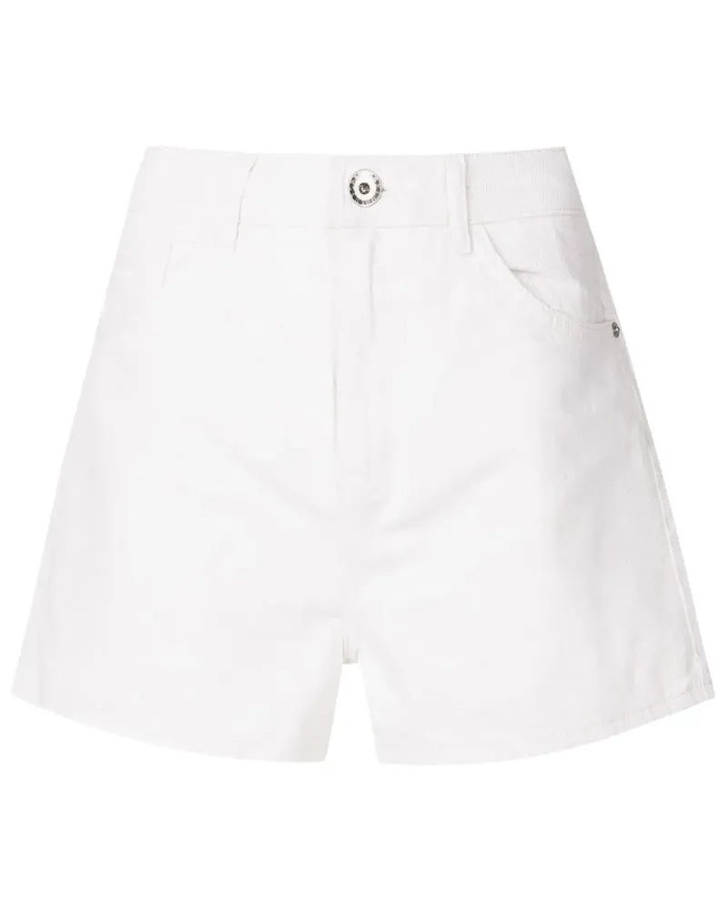 Emporio Armani Jeans-Shorts mit Logo-Patch - Nude Nude