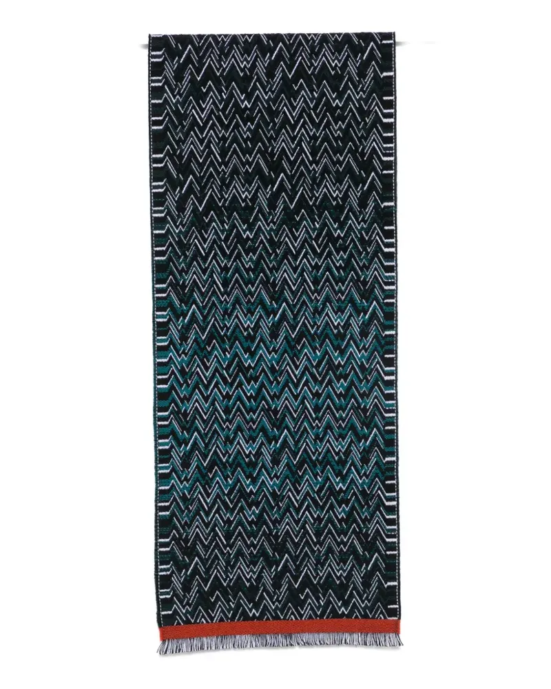Missoni fringed scarf - Schwarz Schwarz