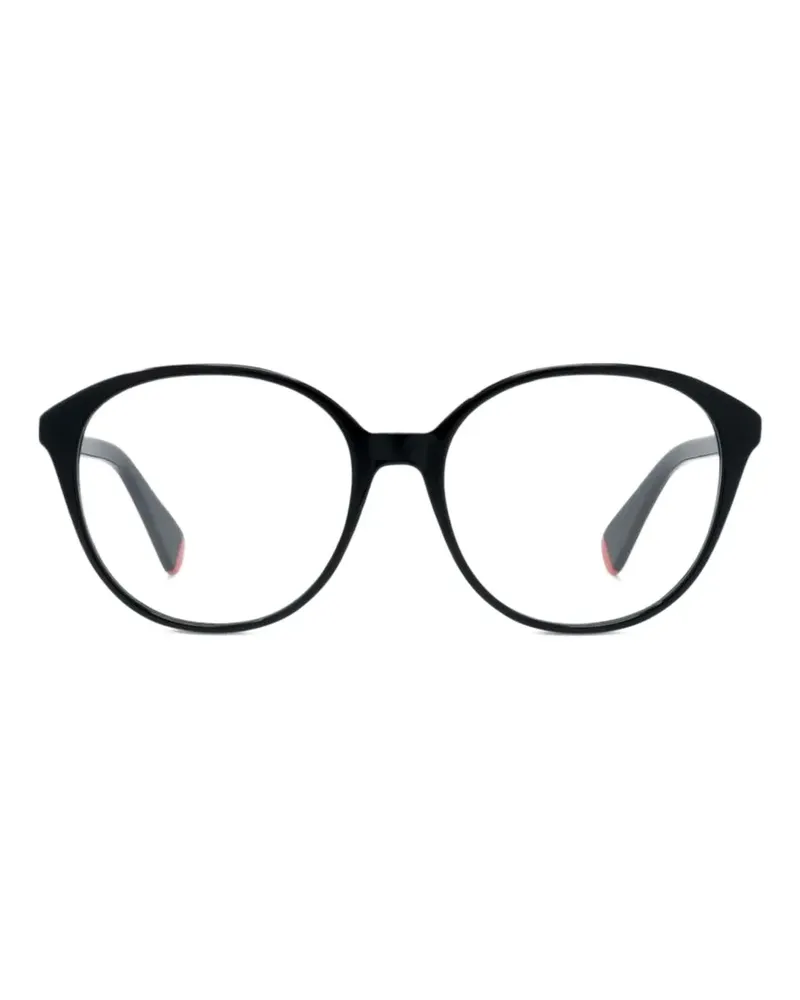 Kenzo Brille mit rundem Gestell - Schwarz Schwarz