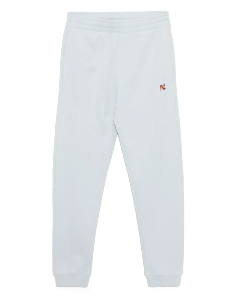 Kitsuné Jogginghose mit Fuchs-Patch - Blau Blau