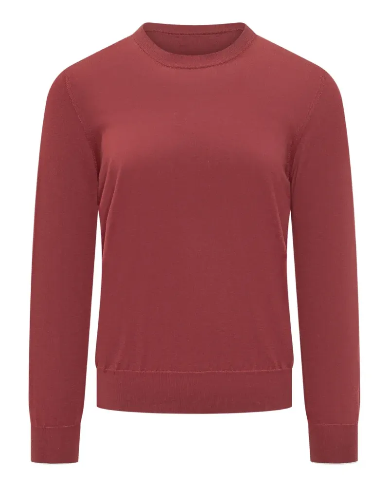 Brunello Cucinelli Pullover mit Rundhalsausschnitt - Rot Rot