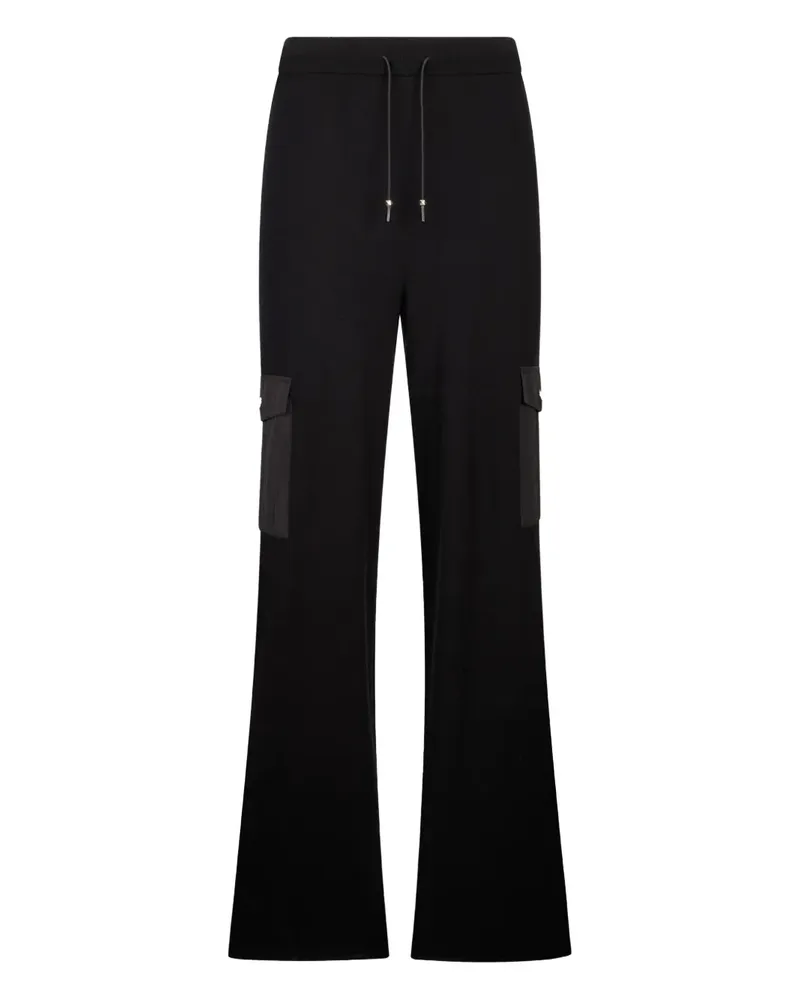 Liu Jo Cargohose mit elastischem Bund - Schwarz Schwarz