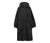 Re-Nylon Regenjacke - Schwarz
