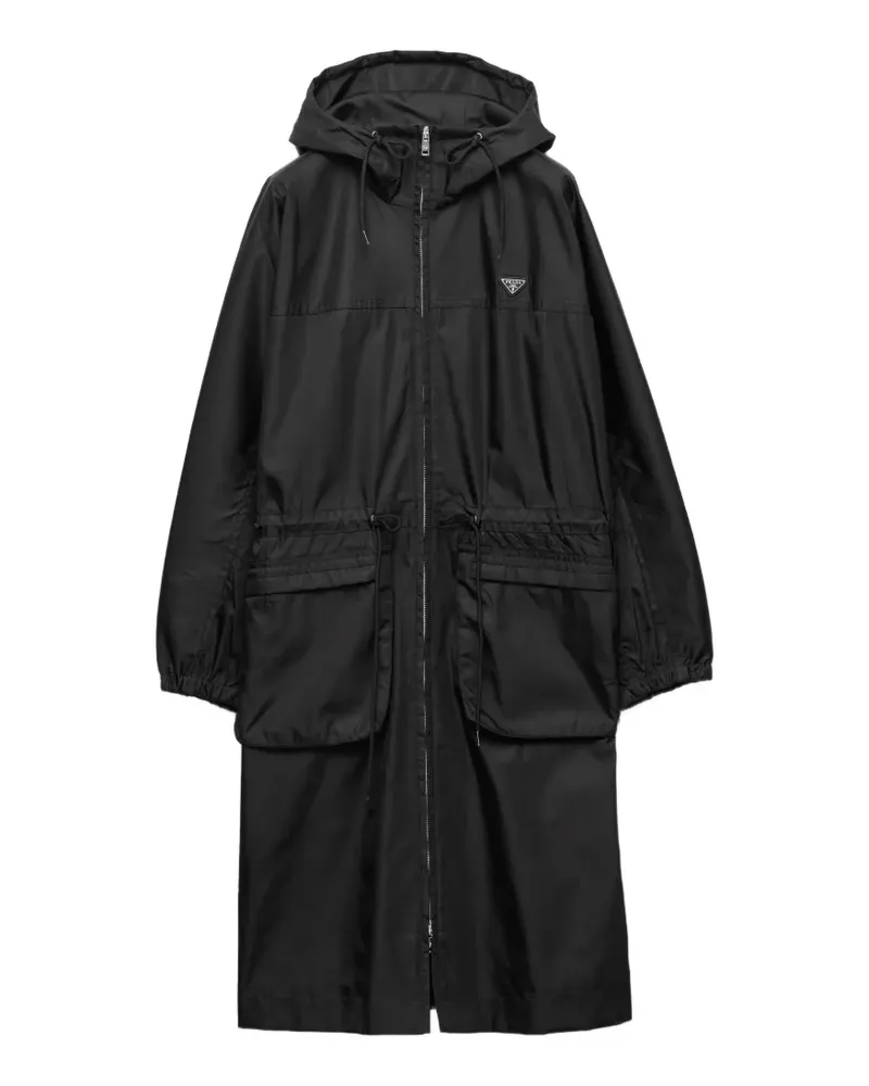 Prada Re-Nylon Regenjacke - Schwarz Schwarz