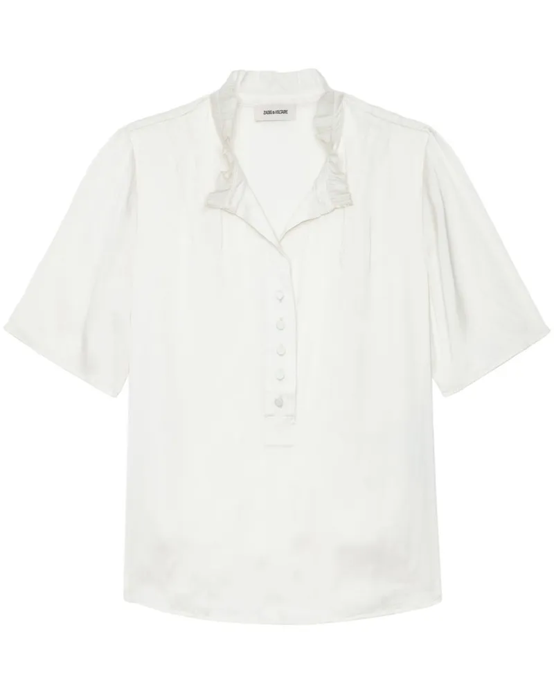Zadig & Voltaire Topher Bluse - Weiß Weiß