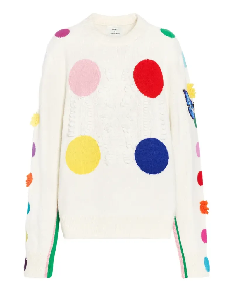 Barrie x Damien Hirst The Spots Pullover - Nude Nude
