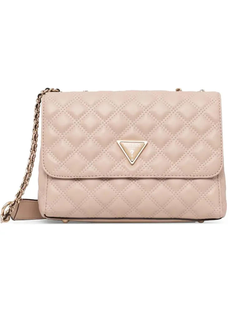 Guess Umhängetasche mit Logo-Schild - Rosa Rosa