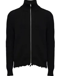 Maison Margiela Cardigan mit Reißverschluss Schwarz