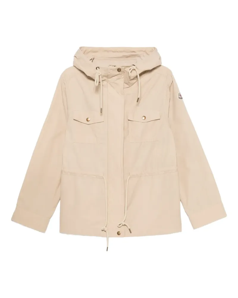 Moncler Serin Jacke mit Kordelzug - Nude Nude