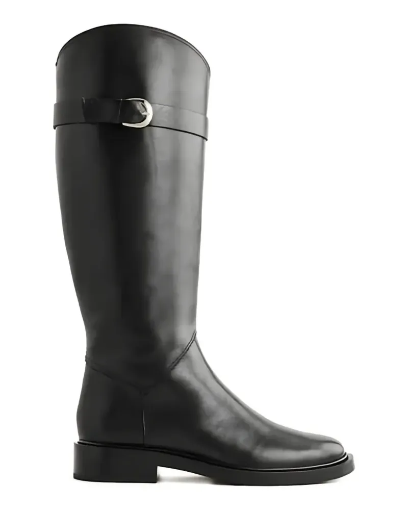 Reformation buckle knee boot - Schwarz Schwarz