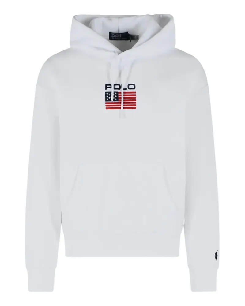 Ralph Lauren Hoodie mit Kordelzug - Weiß Weiß