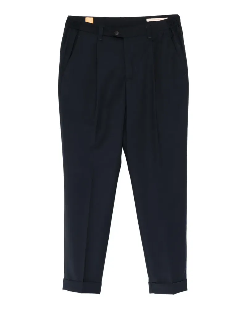 Alpha Industries Hose mit Bundfalten - Blau Blau