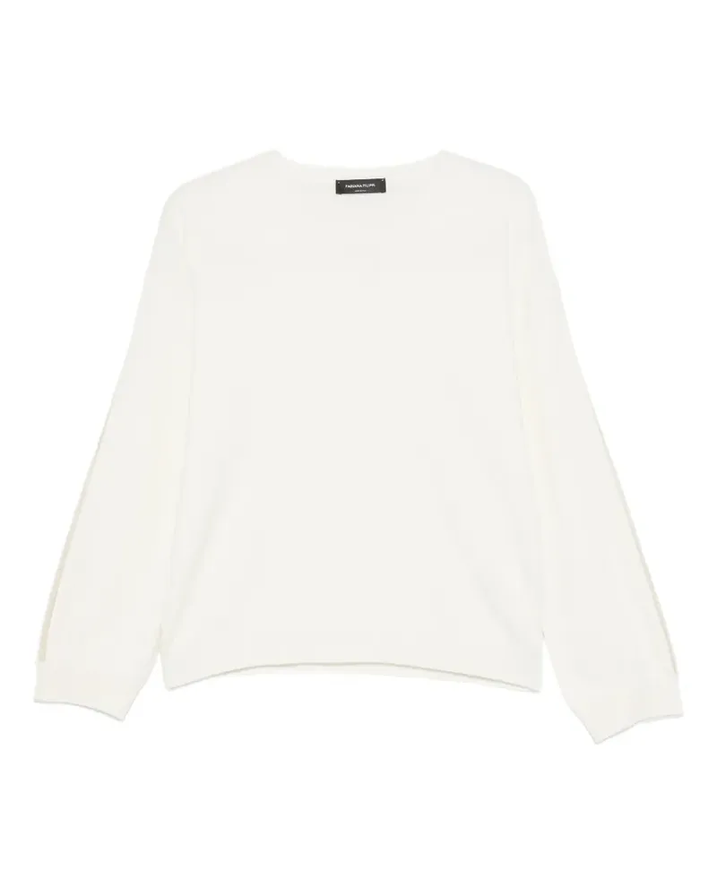 Fabiana Filippi V-neck sweater - Weiß Weiß