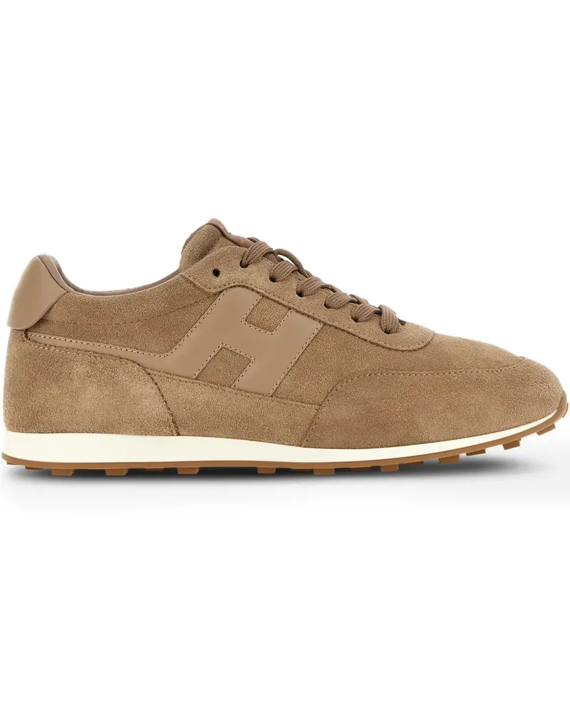 Hogan Athletic Sneakers aus Wildleder - Braun Braun