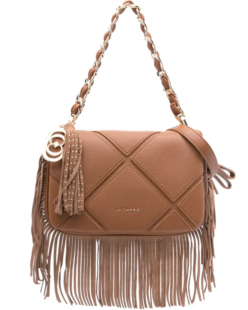 LA CARRIE medium Isabel shoulder bag - Braun Braun