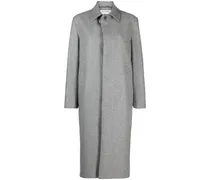 Einreihiger Trenchcoat - Grau