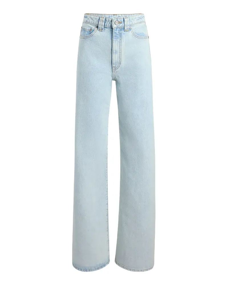 KHAITE Blue Dane Stretch-Jeans - Blau Blau