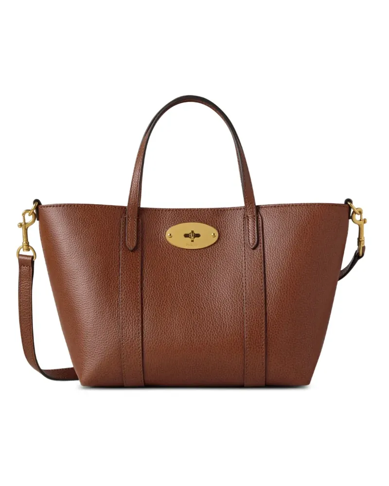 Mulberry Mini Bayswater Tote Bag mit Henkel - Braun Braun