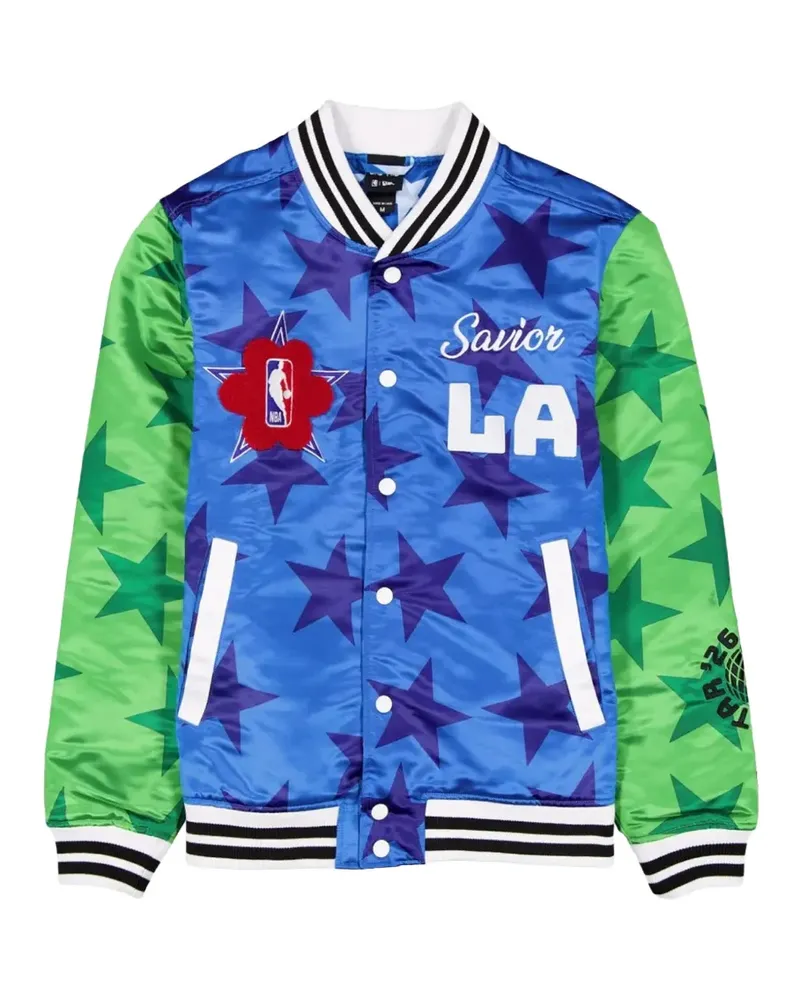 New Era x 2026 NBA All-Star Savior Worldwide bomber jacket - Blau Blau