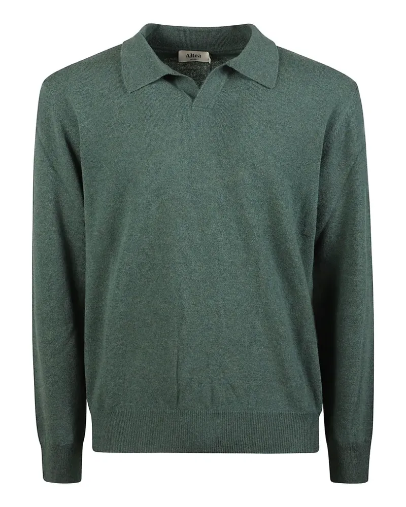 Altea Langärmeliger Pullover - Grün Grün
