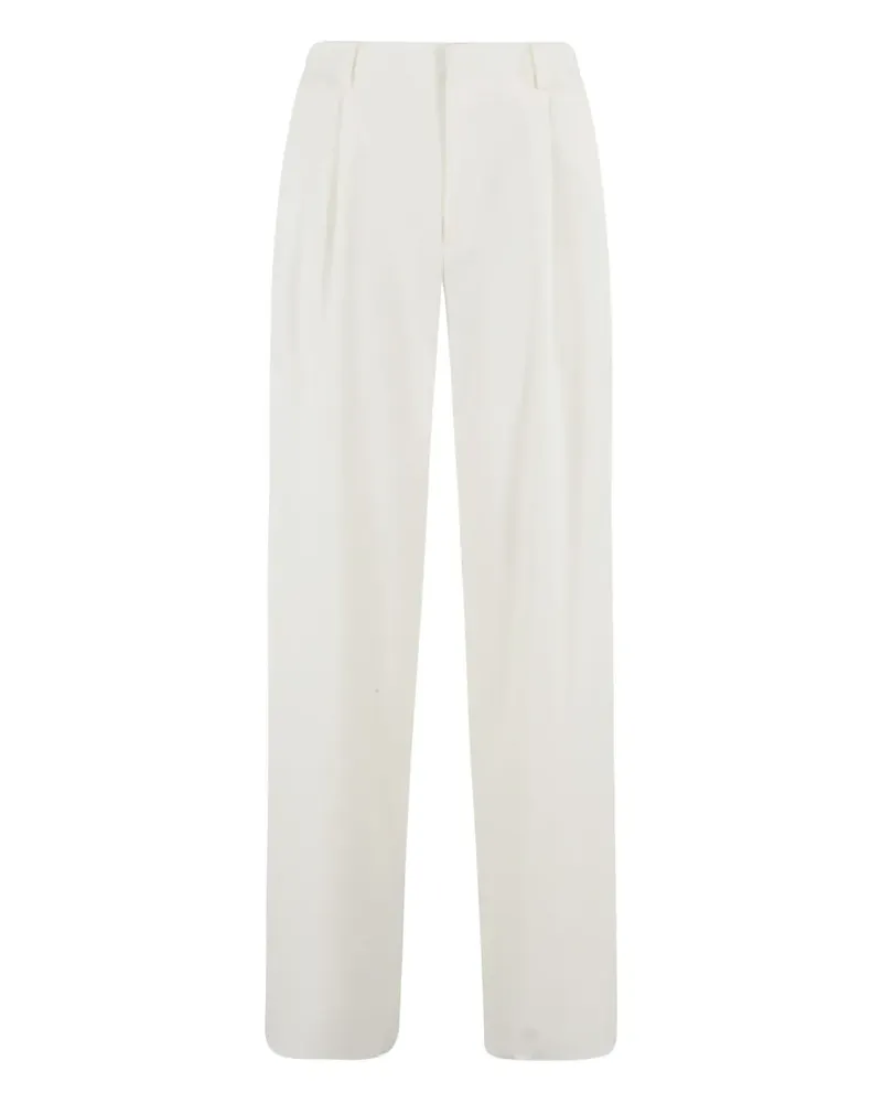 Tagliatore Klassische Hose - Weiß Weiß