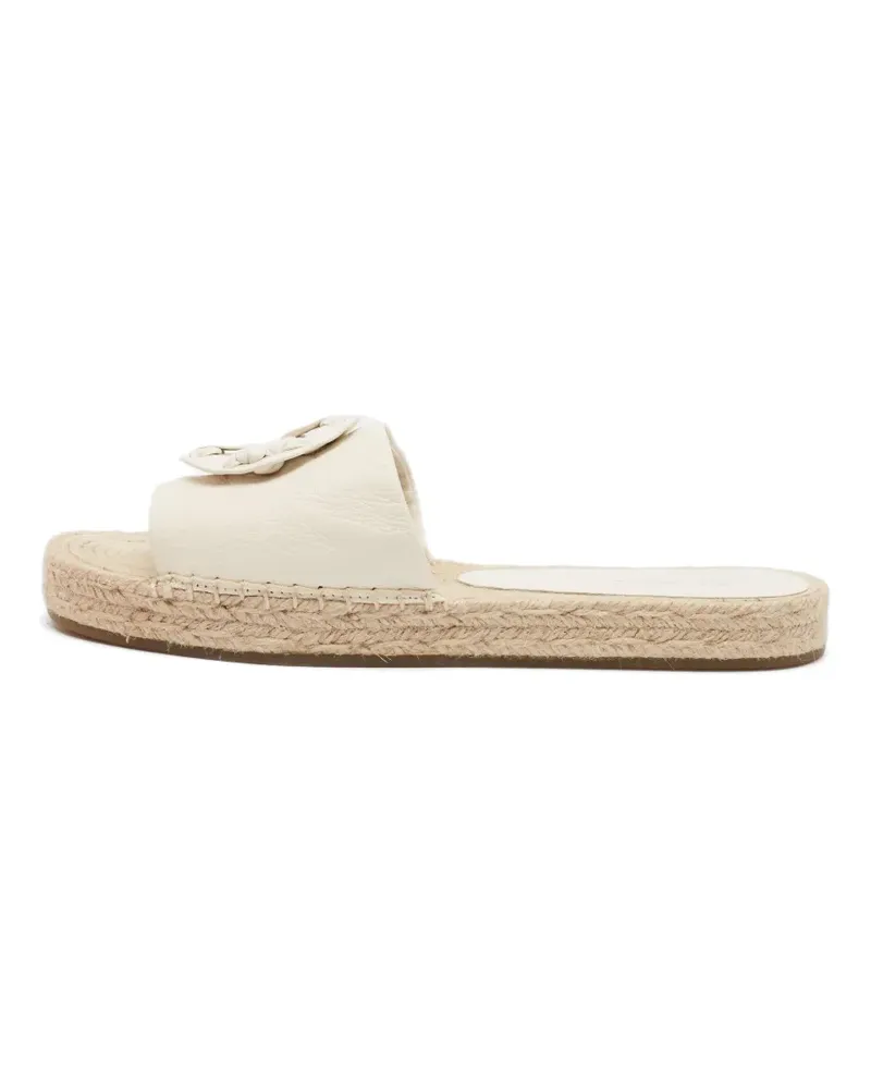 Tory Burch Flache Double-T Espadrilles - Nude Nude