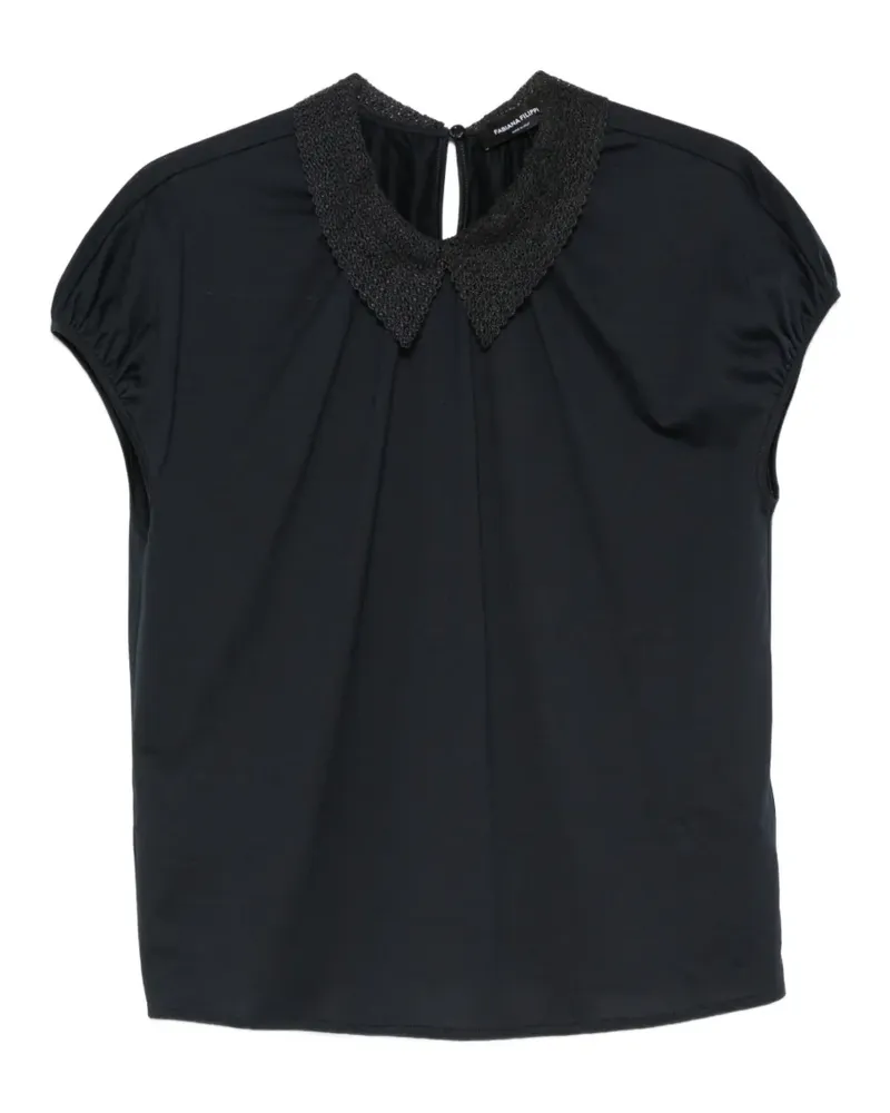 Fabiana Filippi short-sleeves blouse - Blau Blau