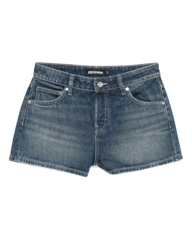 EB Denim belt-loop pocket shorts - Blau Blau