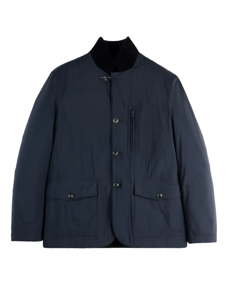 Fay Jacke mit Knopfleiste - Blau Blau