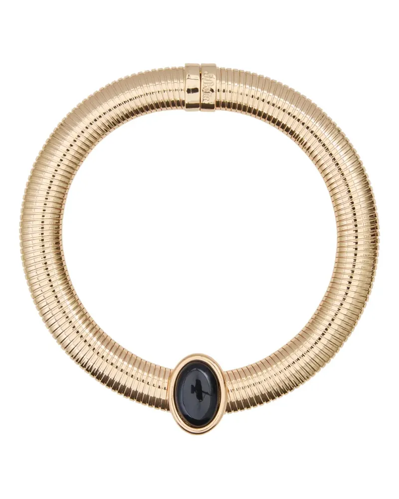 JULIETTA Opyum Halskette mit ovalem Detail - Gold Gold