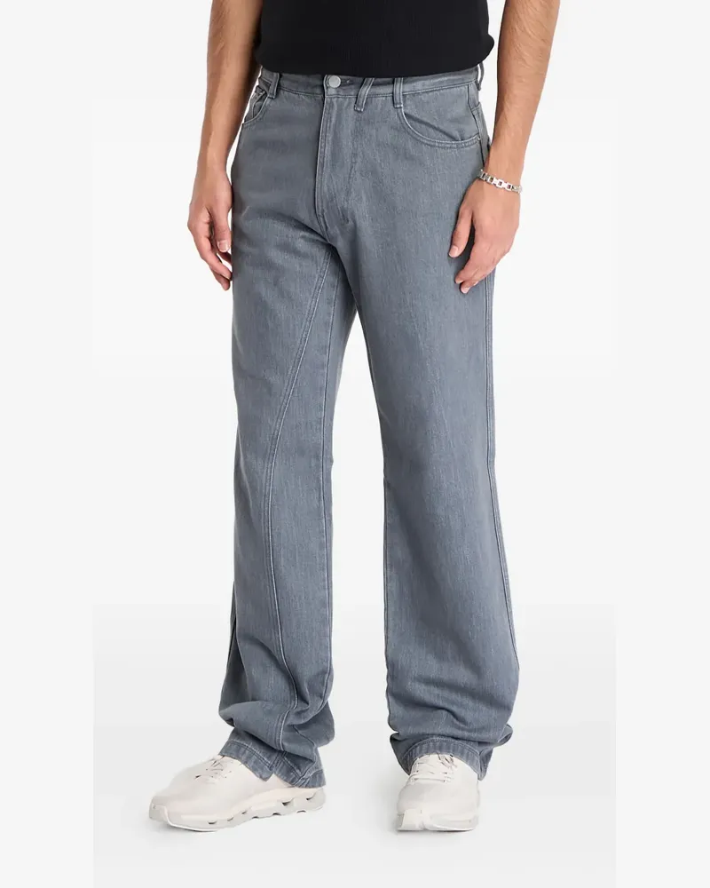 Post Archive Faction Curve-Jeans - Grau Grau