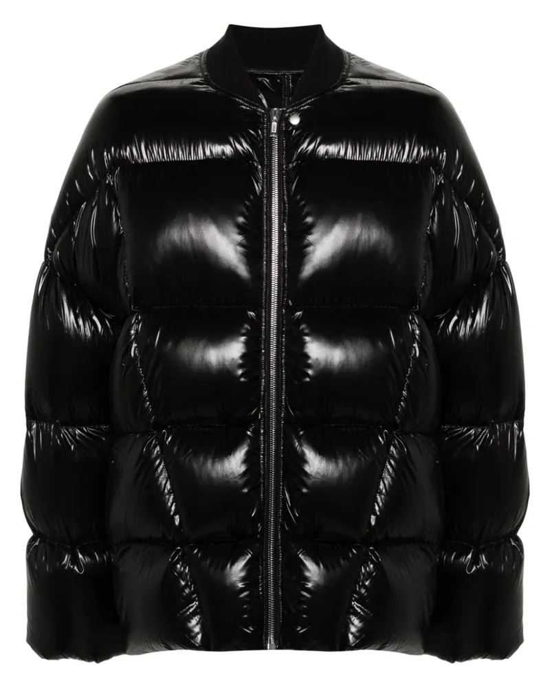 Rick Owens Flight JKT Bomberjacke - Schwarz Schwarz