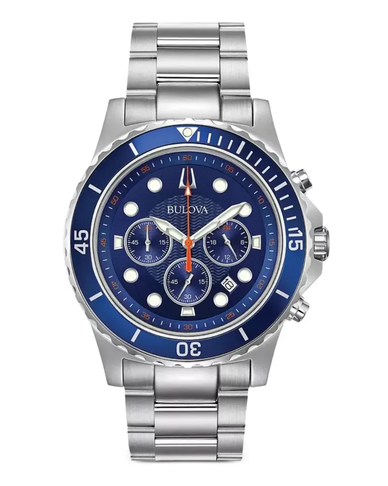 BULOVA Classic Chronograph 41mm - Blau Blau