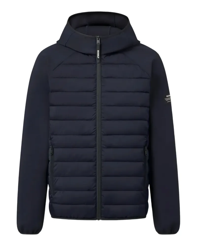 ECOALF Boloni quilted hooded coat - Blau Blau