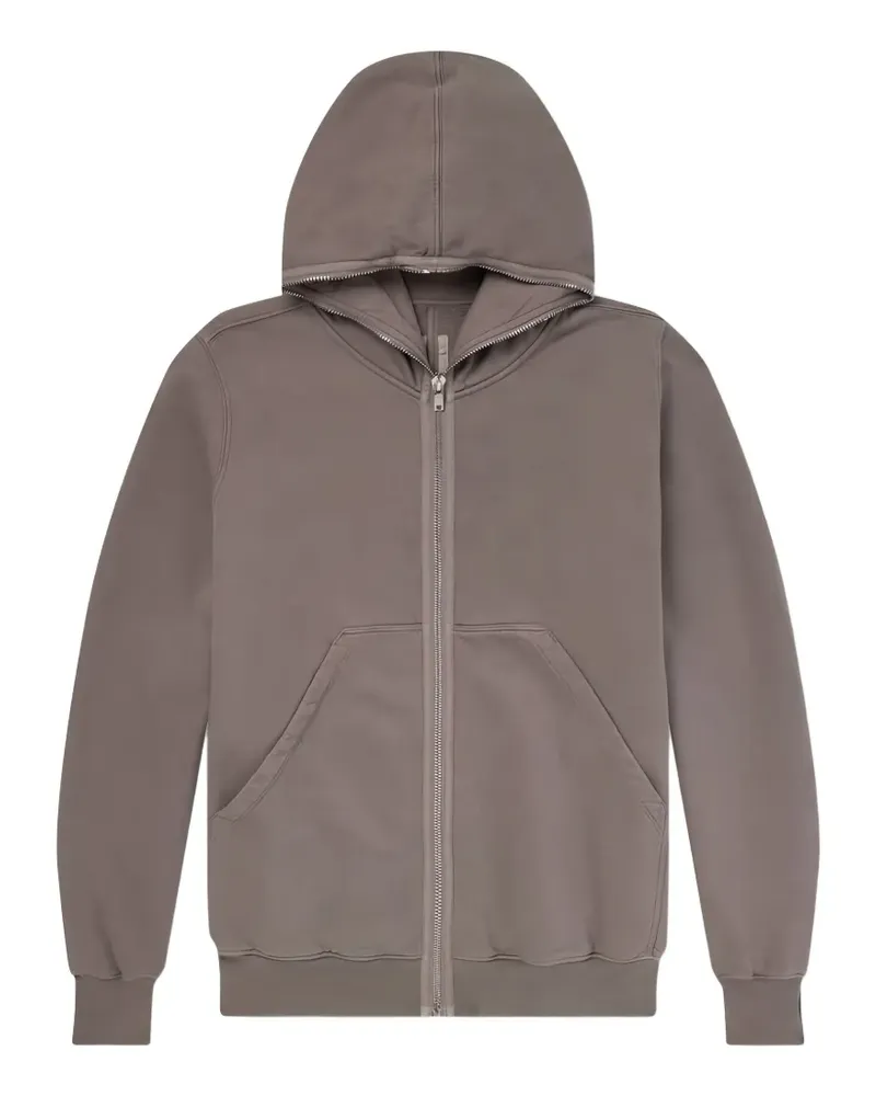 DRKSHDW by Rick Owens zipped hoodie - Braun Braun