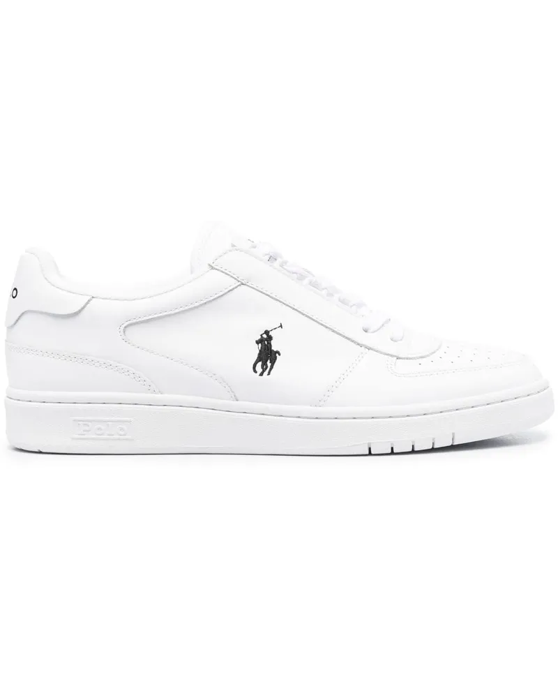 Ralph Lauren Sneakers mit Logo-Print - Weiß Weiß