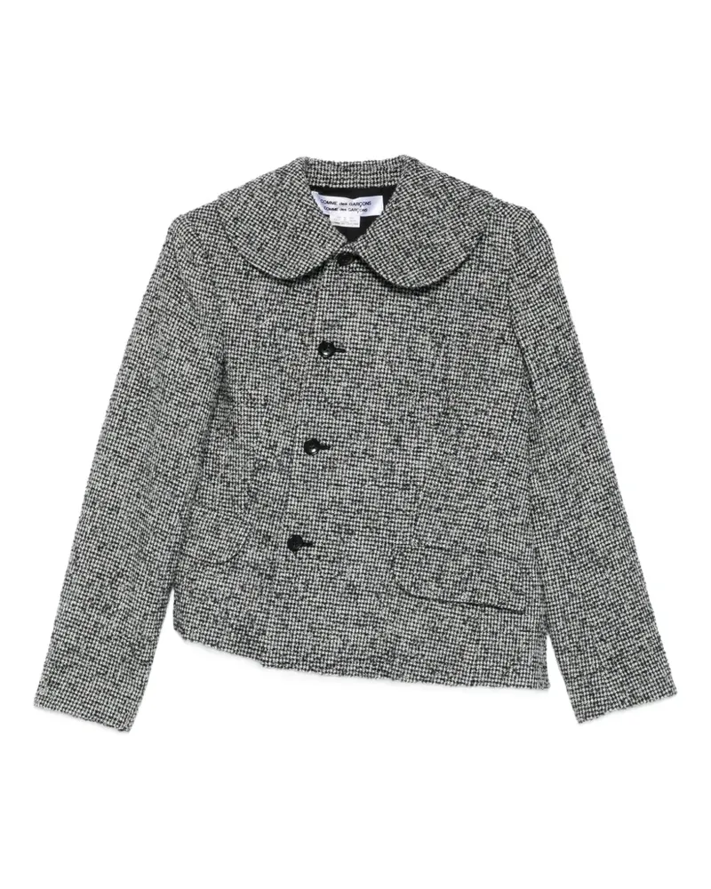 Comme des Garçons Asymmetrische Jacke - Grau Grau
