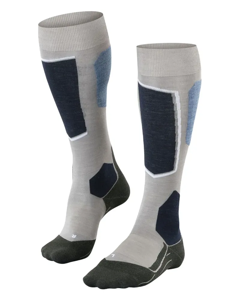 Falke Geometrisch gemusterte Socken - Grau Grau