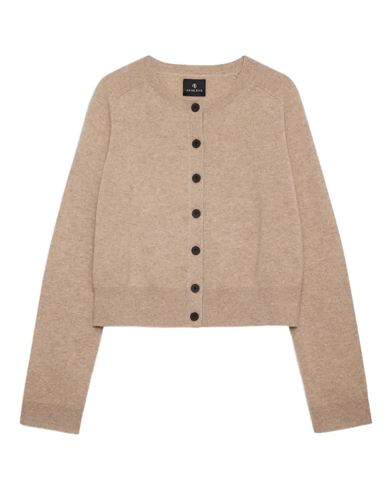 Anine Bing Joye Cardigan - stone melange - Nude Nude