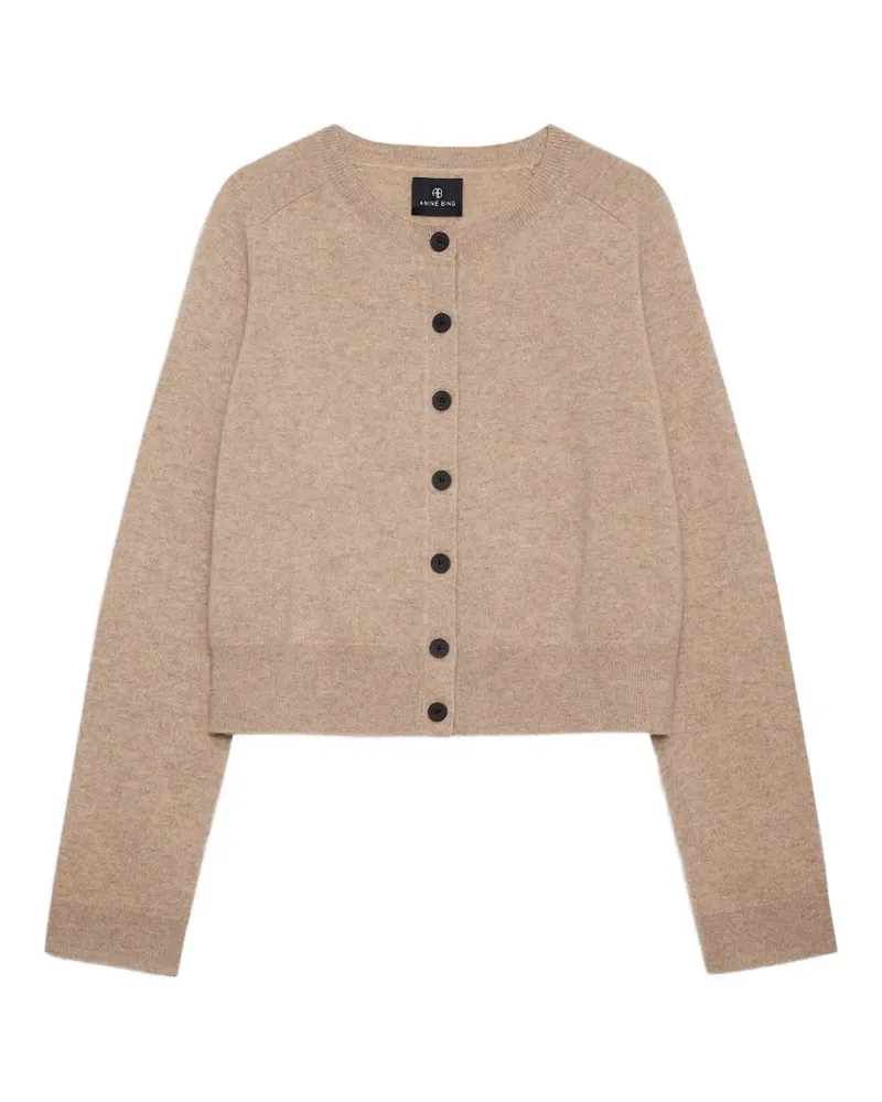 Anine Bing Joye Cardigan - stone melange - Nude Nude